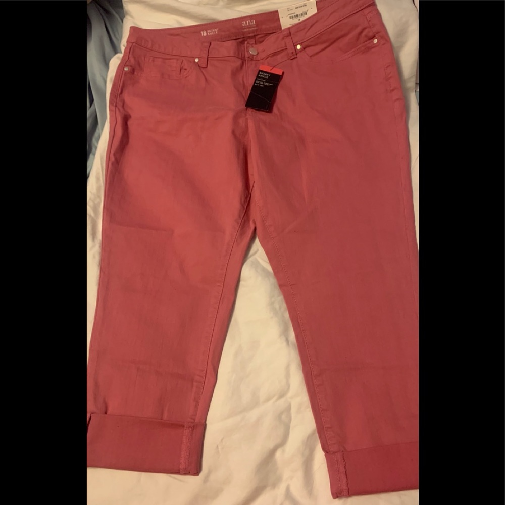 Ana Size 18 Skinny Ankle Mid Rise